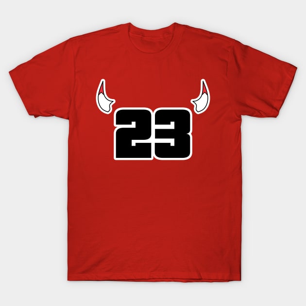 Chicago Bulls T-Shirt by KnowCone